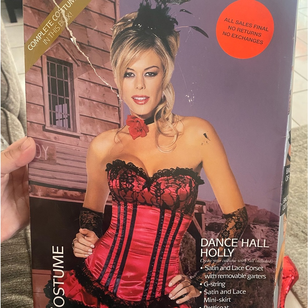 Halloween costume corset set